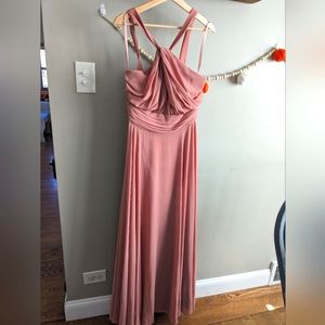 Lulu's Bridesmaid Dress Size 12 Pink/Mauve Color